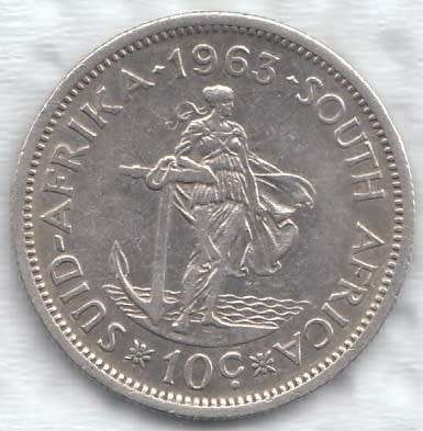1963  10c   Coin                SUN6223