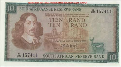 WOW    ***  TW DE JONGH  R10  NOTE  ***     C286 157414     SET061