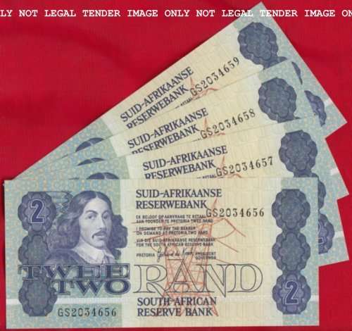 WOW    ***  GPC DE KOCK   R2  NOTES  IN SEQUENCE   (4 NOTES)  ***        SET014
