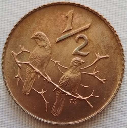 1974   1/2  Cent   Coin                SUN10498