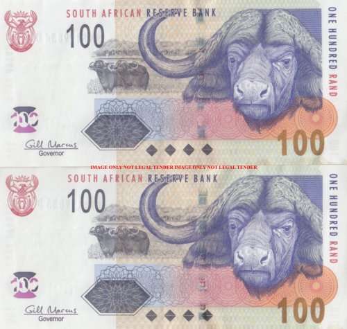 WOW    ***  GILL MARCUS  R100  NOTES IN SEQUENCE  ***         SET083