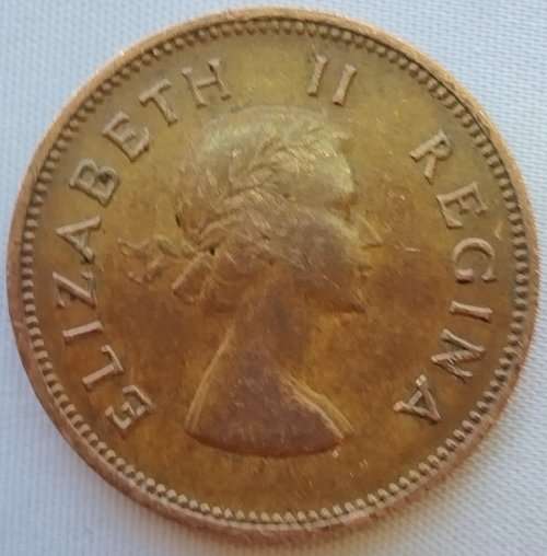 1959      HALF PENNY COIN    SOUTH AFRICA                 SUN11941*
