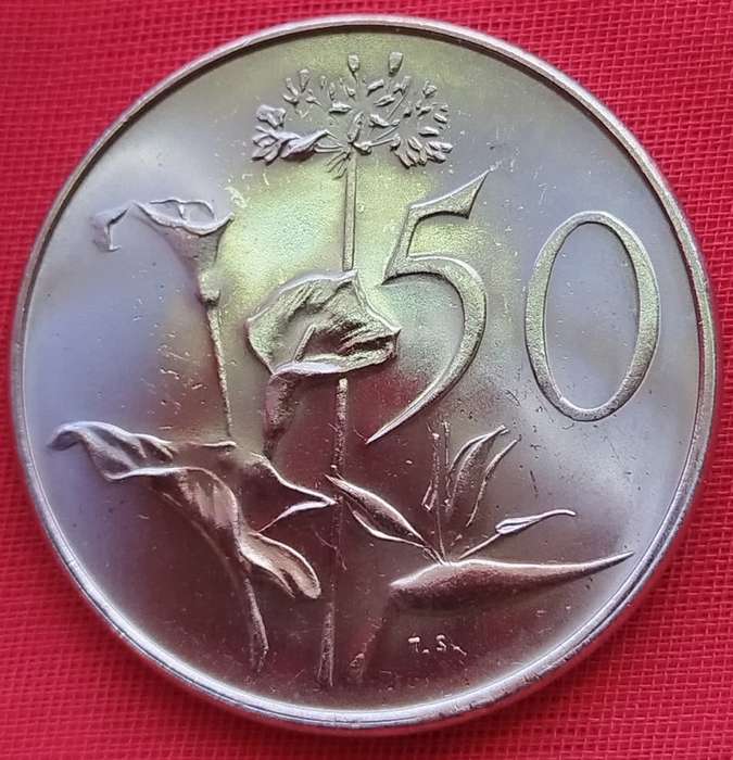 1974   50c  RSA                      SUN12188*