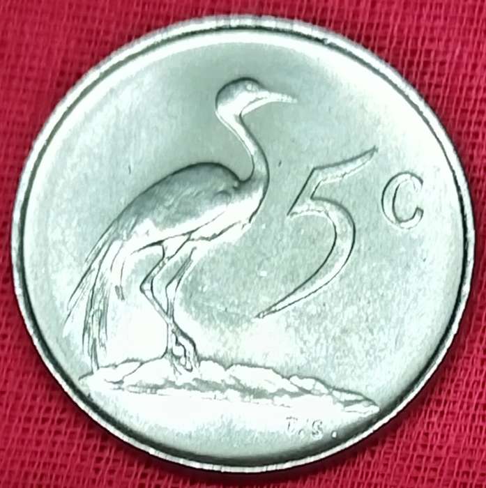 1969   5c   COIN   (Afrikaans)       SUN12588*
