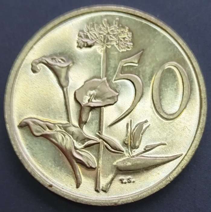 1970  50   CENT      RSA       SUN12785*