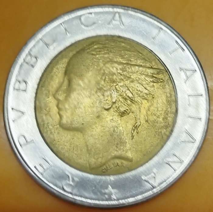 1984  500 Lire     Italy         SUN13565*