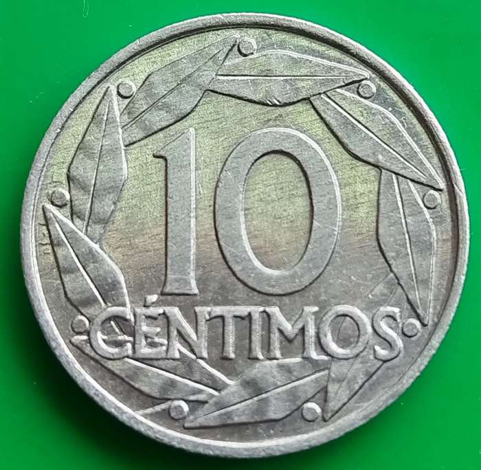 1959  10 Centimos Coin      Spain          SUN13907~