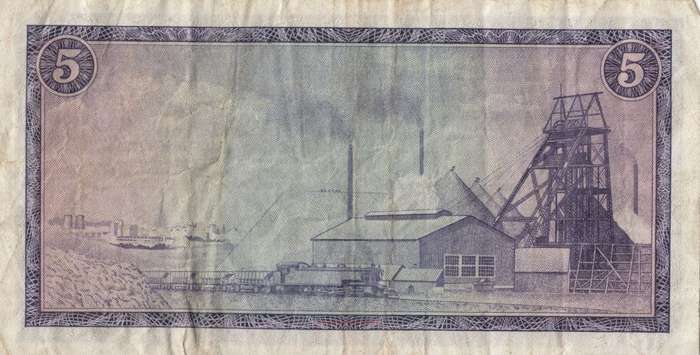 TW de Jongh      R5 Banknote       F125 740492      SET046~