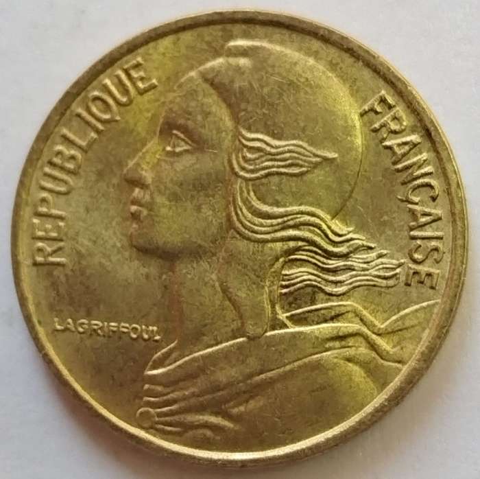 1984  5 Centimes Coin      France          SUN14238~