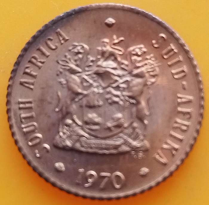 1970  1/2  Cent     Coin                SUN14293~