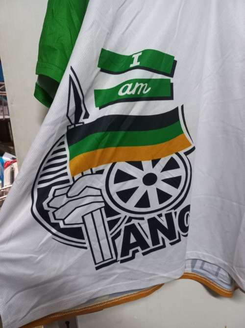 Collection of ANC T-shirts and Jacket