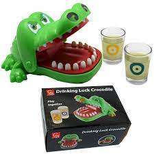 Drinking Luck Crocodile