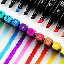24 Piece Fine Art Dual Tip Markers