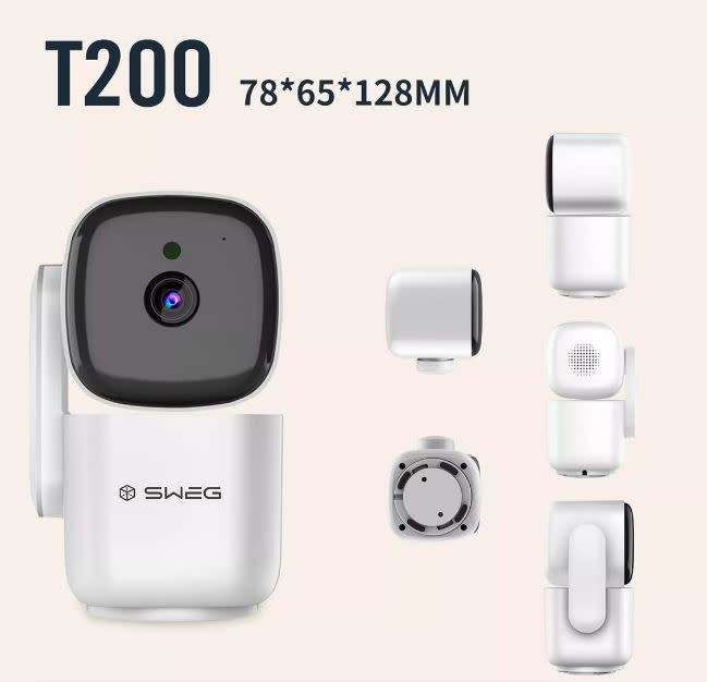 Smart 2MP HD IP Surveillance Camera T200 Baby Monitor 1080P Wifi Camera