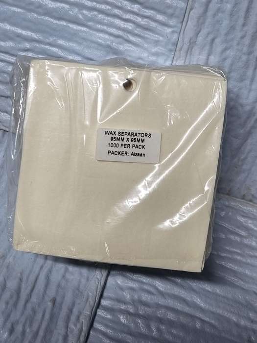 Wax paper seperators 1000 per pack