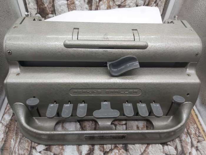 Perkins Classic Brailler TYPE WRITER-ANTIQUE
