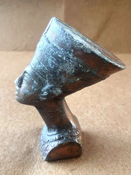#8 - EGYPTIAN MARBLE FIGURES X3