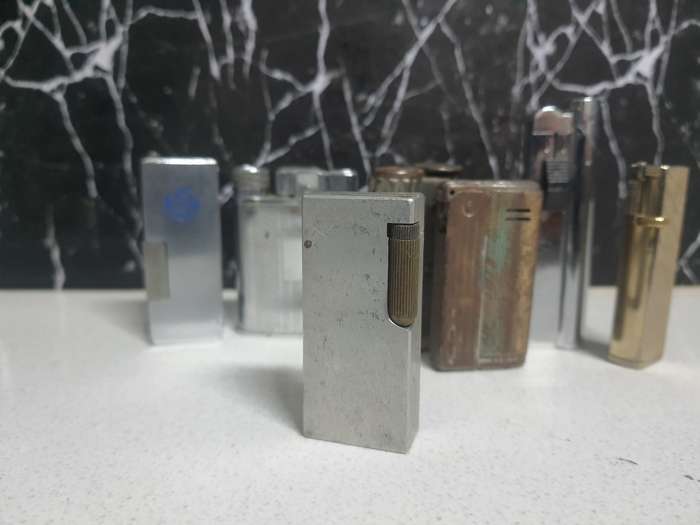 X7 VINTAGE CIGARETTE BAR&SOMKING  LIGHTERS