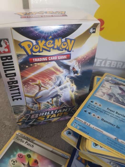 #20 POKEMON COLLECTION WITH BOX AND POKEBALL +- 150 CARDS