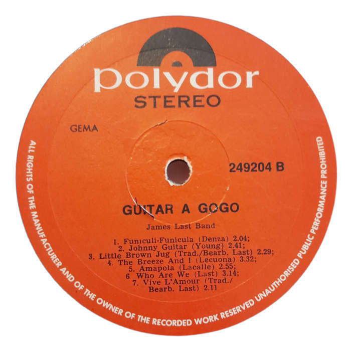 1968 James Last - Guitar À Gogo - Vinyl, 7`, 33 RPM - Jazz, Pop - Very Good Plus - With Cover