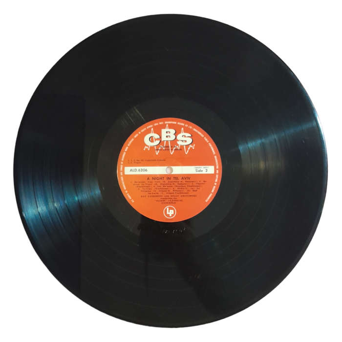1958 Ray Leibowitz - A Night In Tel-Aviv - Vinyl, 7`, 33 RPM - Folk & Dance - Good - With Damaged Co