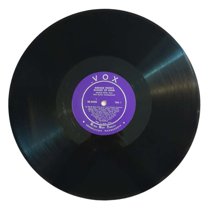 1953 George Feyer`s - Echoes Of Paris - Vinyl, 7`, 33 RPM - Jazz & Blues - Very Good - With Cover
