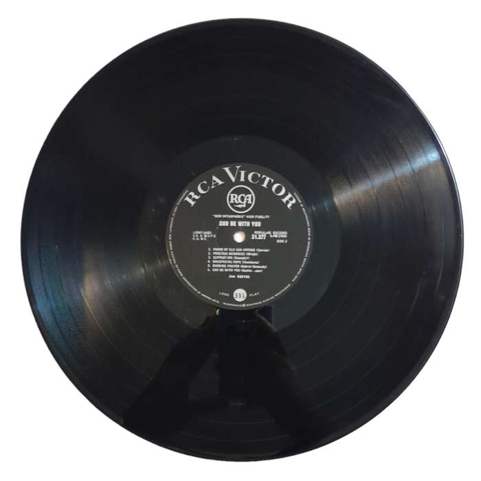 1959 Jim Reeves - God Be With you - Vinyl, 7`, 33 RPM - Folk, World & Country - Very Good - With Cov