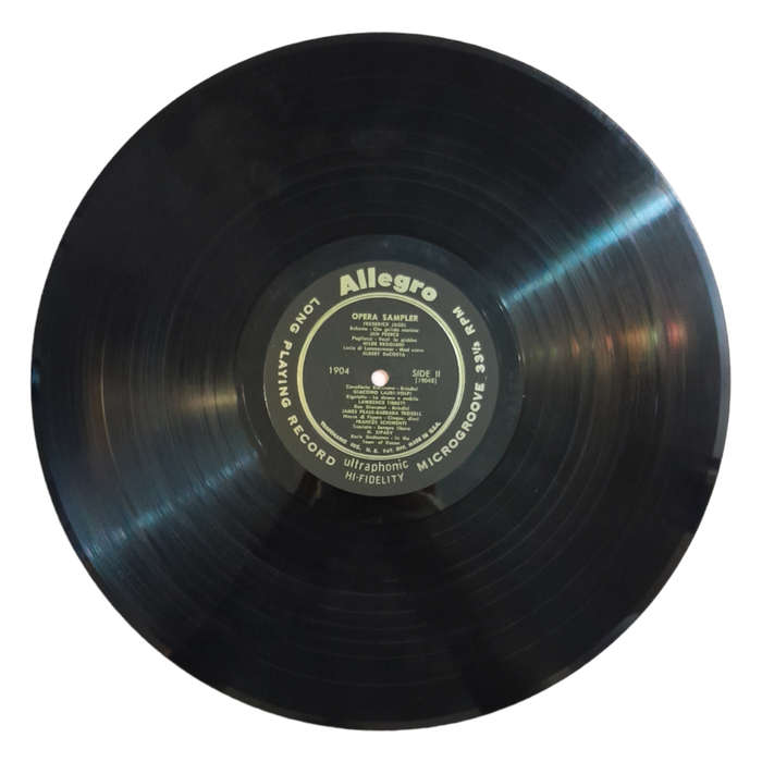 1958 Various- Opera Sampling - Vinyl, 7`, 33 RPM - Classical - Very Good - With Cover