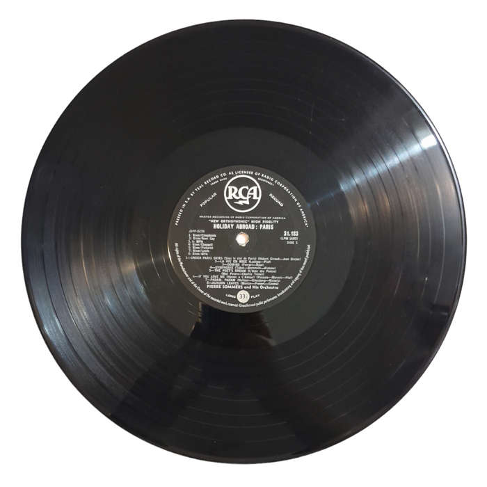 1958 Pierre Sommers And His Orchestra - Holdiay Abroad In Paris - Vinyl, 7`, 33 RPM - Pop - Good - W