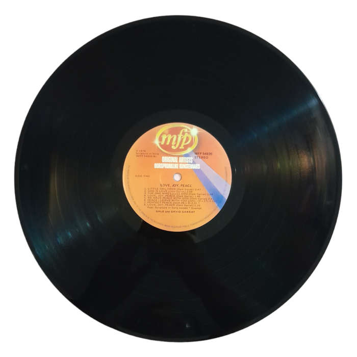 1978 David And Dale Garratt`s Religious World  Love, Joy, Peace - Vinyl, 7`, 33 RPM - pop, Folk, Wo