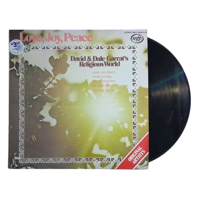 1978 David And Dale Garratt`s Religious World  Love, Joy, Peace - Vinyl, 7`, 33 RPM - pop, Folk, Wo