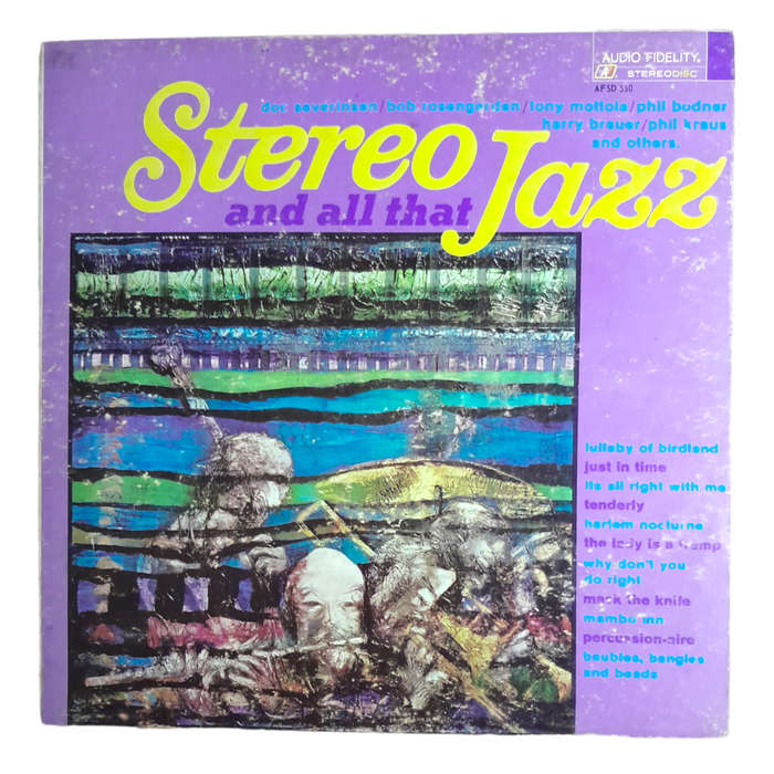 1968 Various - Stereo And All That Jazz - Vinyl, 7`, 33 RPM - Jazz - Very Good - With Cover
