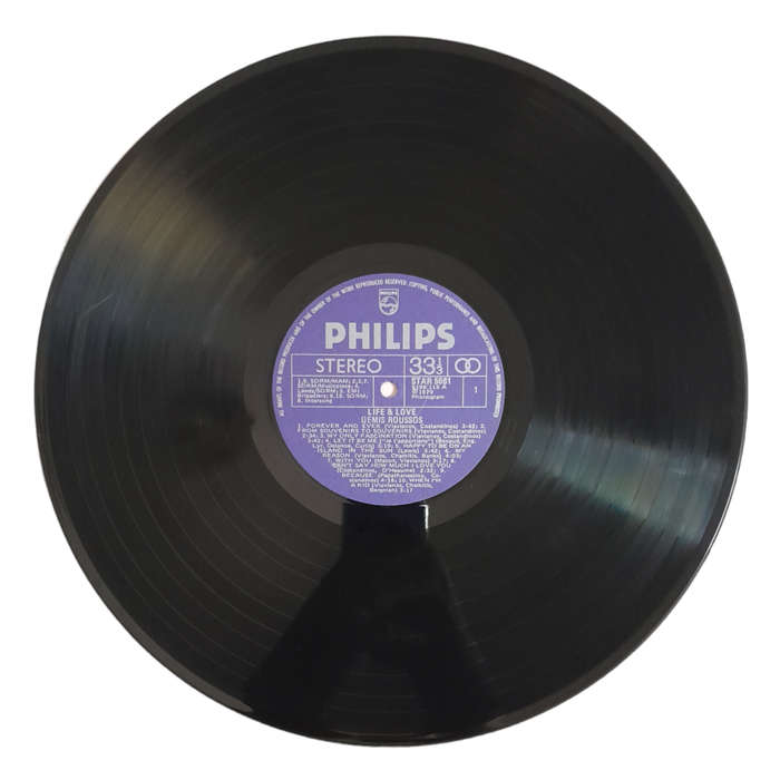 1978 Demis Roussos  Life & Love - Vinyl, 7`, 33 RPM - Pop - Very Good - With Cover