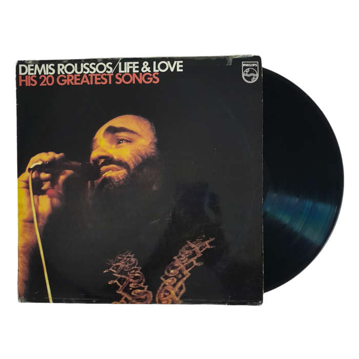 1978 Demis Roussos  Life & Love - Vinyl, 7`, 33 RPM - Pop - Very Good - With Cover