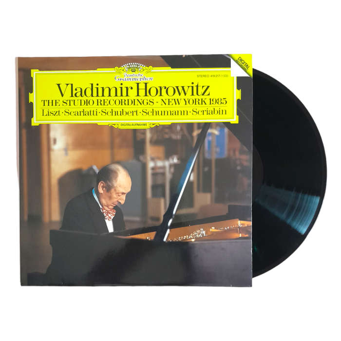 1986 Vladimir Horowitz  The Studio Recordings - New York 1985: Liszt, Scarlatti, Schubert, Schumann
