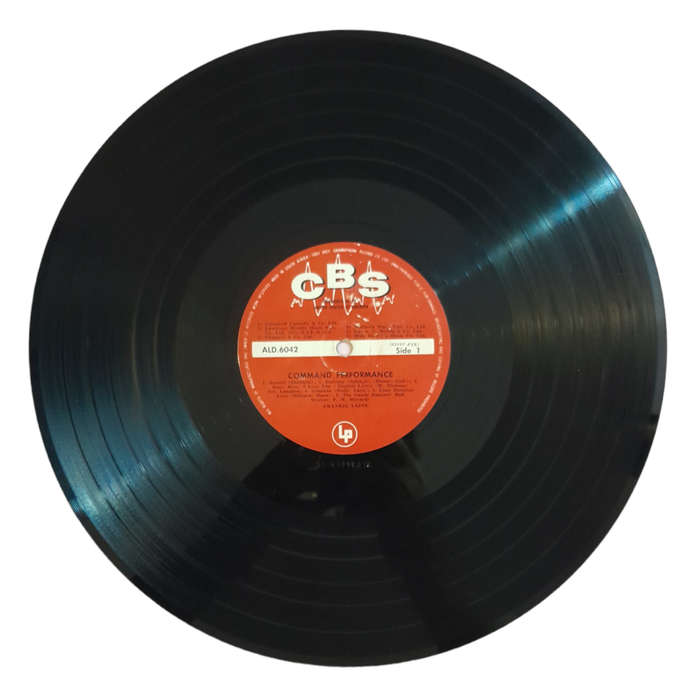 1955 Frankie Laine  Command Performance - Vinyl, 7`, 33 RPM - Soundtracks & Musicals - Very Good -