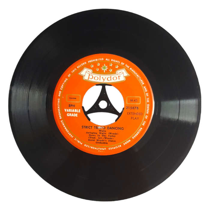 1965 Horst Wende`s Dance Orchestra  Strict Tempo Dancing - Waltz - Vinyl, 7`, 45 RPM - Classical -