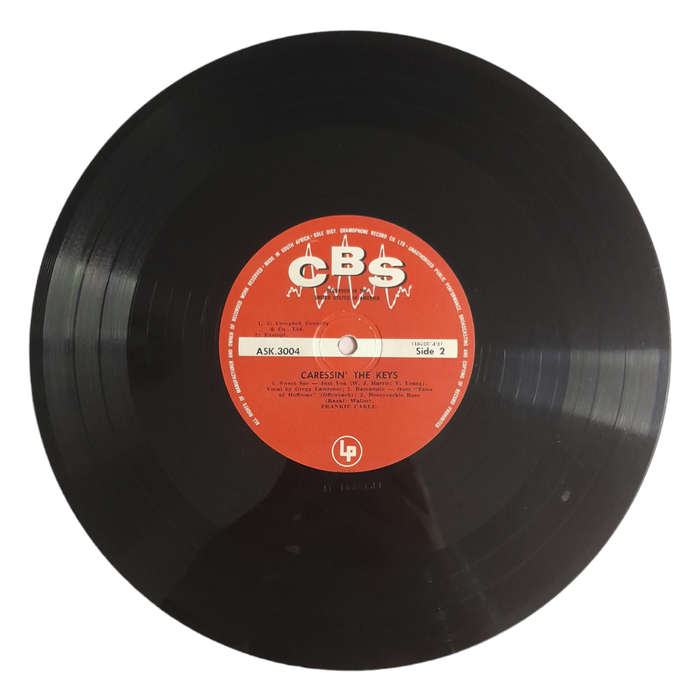 1955 Frankie Carle  Caressin` The Keys - Vinyl, 10`, 33 RPM - Jazz - Very Good - With Damaged Cover