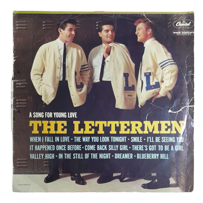 1962 The Lettermen  A Song For Young Love - Vinyl, 12`, 33 RPM - Jazz - Very Good - With Cover