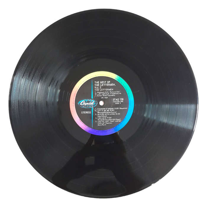 1969 The Lettermen  The Best Of The Lettermen Vol. 2 - Vinyl, 12`, 33 RPM - Pop - Very Good Plus -