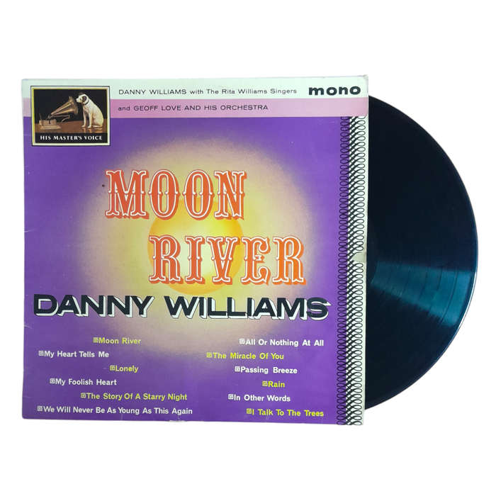 1961 Danny Williams  Moon River And Other Titles - Vinyl, 12`, 33 RPM - Pop - Very Good Plus - With