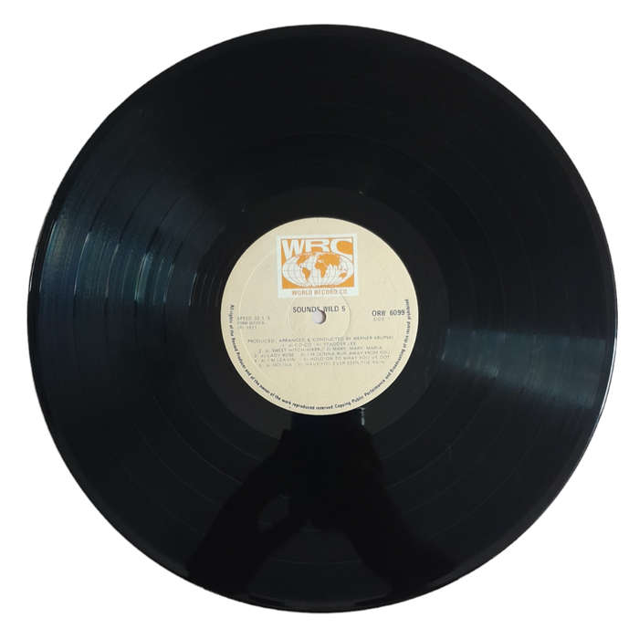 1971 Various - Sounds Wild 5 - Vinyl, 12`, 33 RPM - Pop - Very Good - With Cover