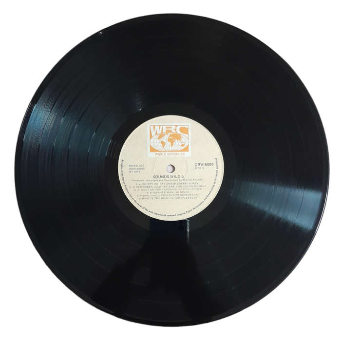 1971 Various - Sounds Wild 5 - Vinyl, 12`, 33 RPM - Pop - Very Good - With Cover