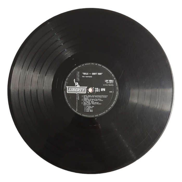 1960 The Ventures  Walk Don`t Run - Vinyl, 12`, 33 RPM - Rock - Good - With Damaged Cover