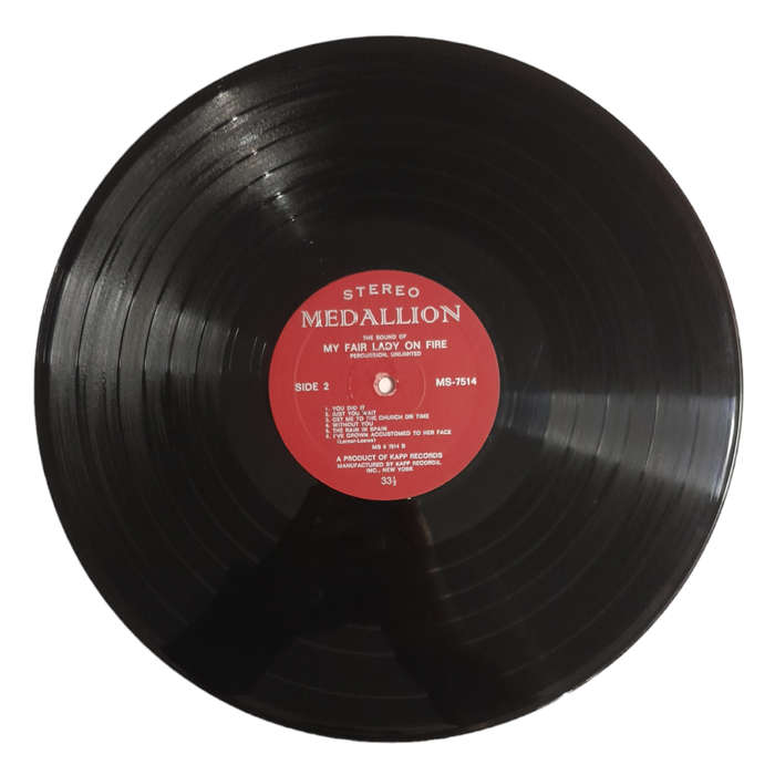 1961 Percussion Unlimited  My Fair Lady On Fire - Vinyl, 12`, 33 RPM - Stage & Screen - Very Good -