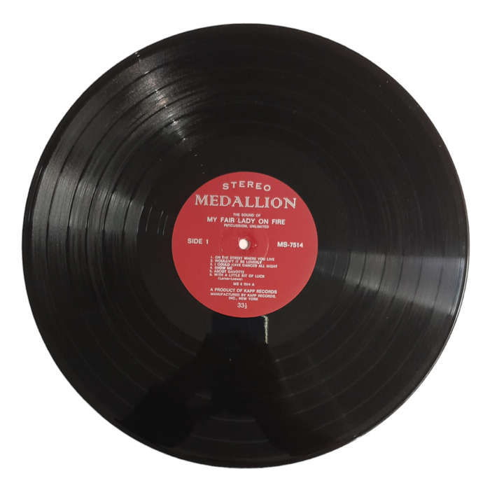 1961 Percussion Unlimited  My Fair Lady On Fire - Vinyl, 12`, 33 RPM - Stage & Screen - Very Good -