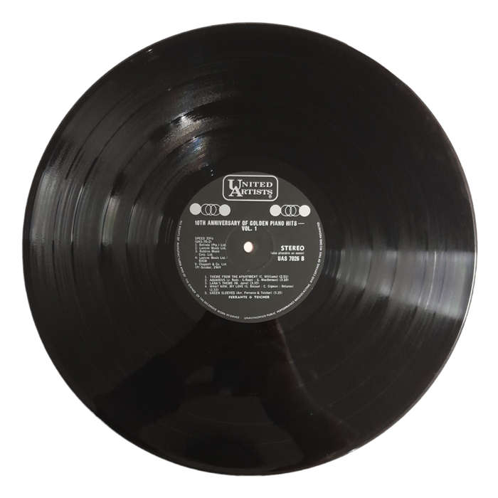 1969 Ferrante & Teicher  10th Anniversary Of Golden Piano Hits - Vinyl, 12`, 33 RPM - Jazz - Very G