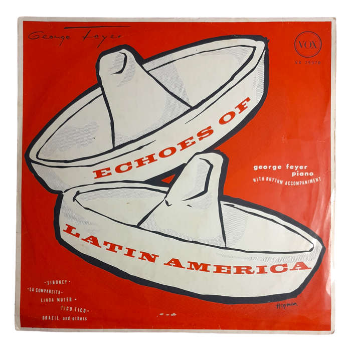 1954 George Feyer  Echoes Of Latin America - Vinyl, 12`, 33 RPM - Latin - very Good - With Cover
