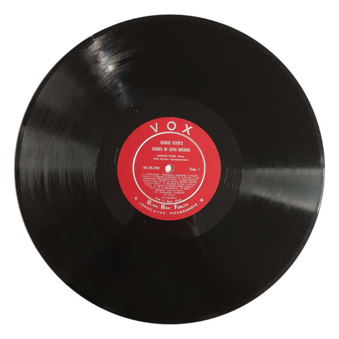 1954 George Feyer  Echoes Of Latin America - Vinyl, 12`, 33 RPM - Latin - very Good - With Cover