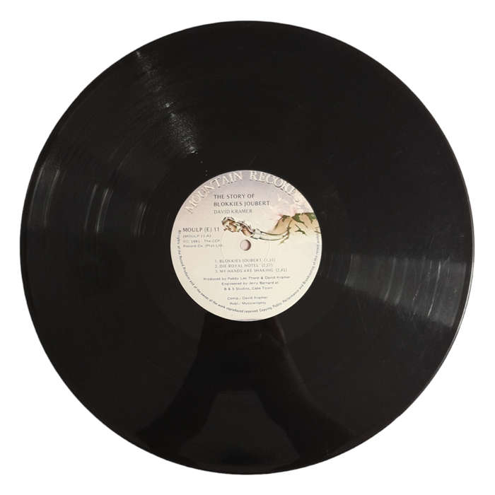 1981 David Kramer - Die Verhaal Van Blokkies Joubert - Vinyl, 12`, 33 RPM - Afrikaans - Very Good -